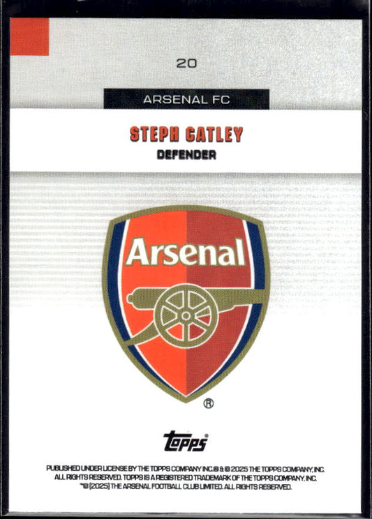 Arsenal Team Set #20 Steph Catley Base