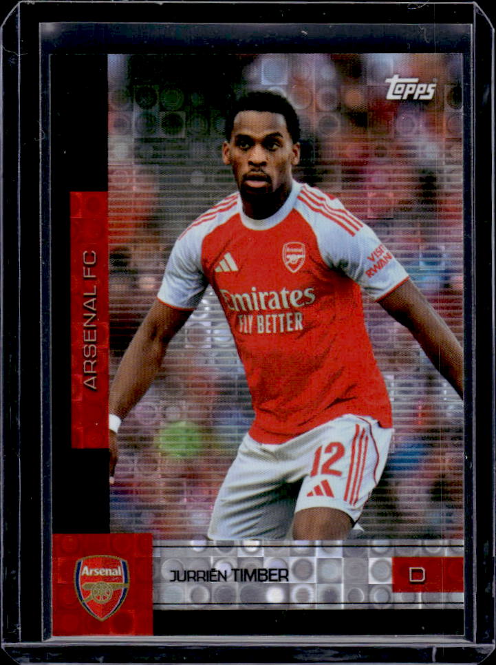 Arsenal Team Set #6 Jurrien Timber Halo