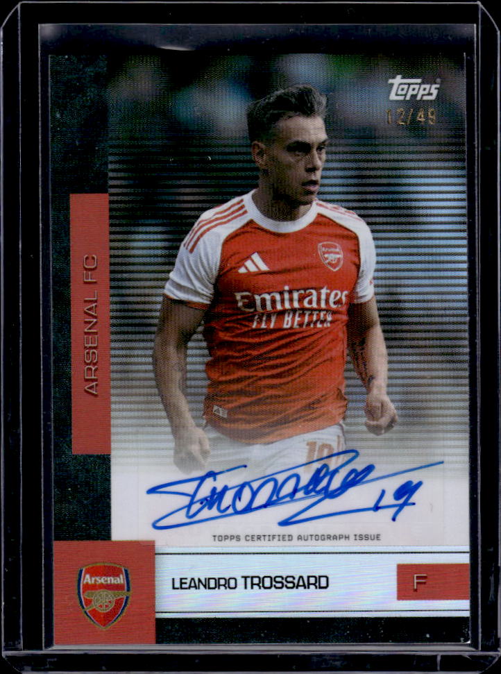 Arsenal Team Set #BL-LT Leandro Trossard Autograph /49