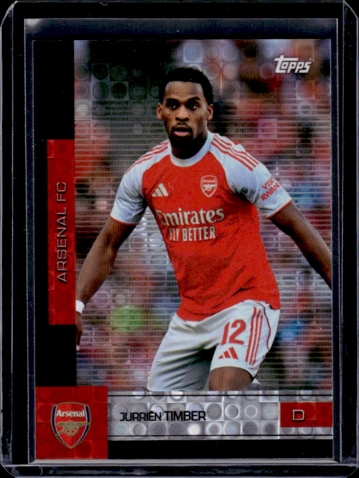 Arsenal Team Set #6 Jurrien Timber Halo