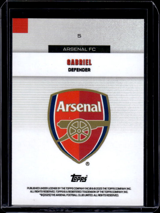 Arsenal Team Set #5 Gabriel Halo