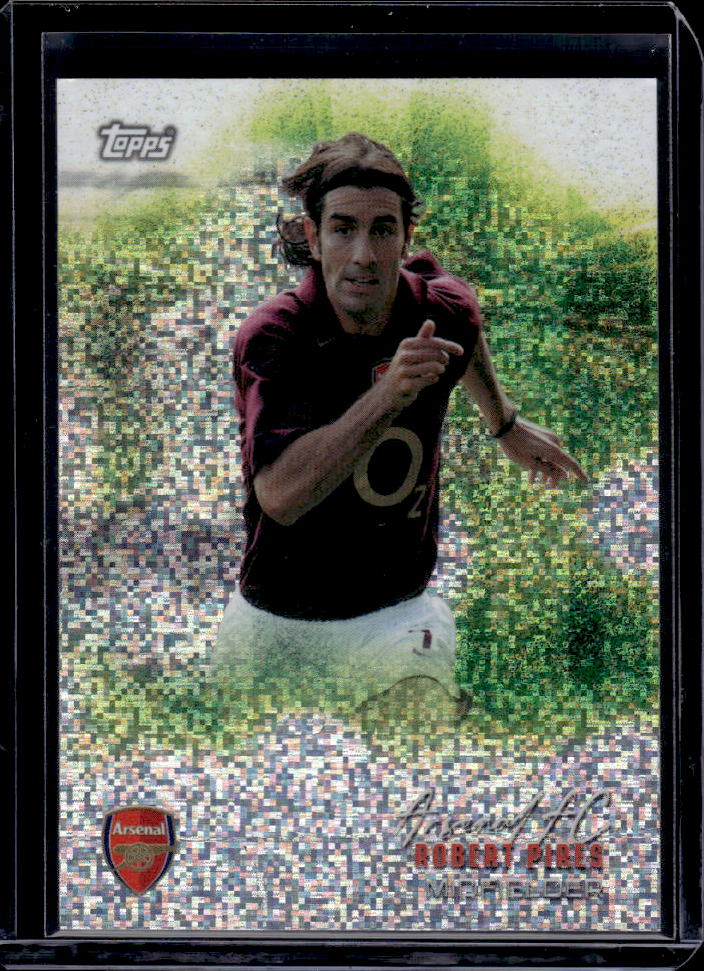Arsenal Team Set #7 Robert Pires Variation Static