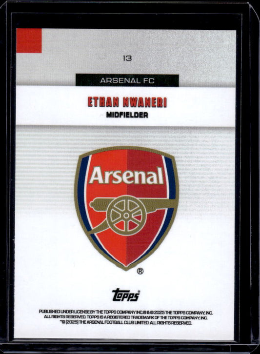 Arsenal Team Set #13 Ethan Nwaneri Halo