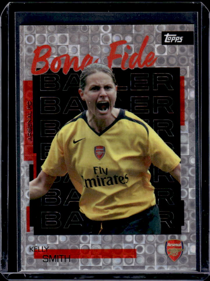 Arsenal Team Set #25 Kelly Smith Bona Fide Halo