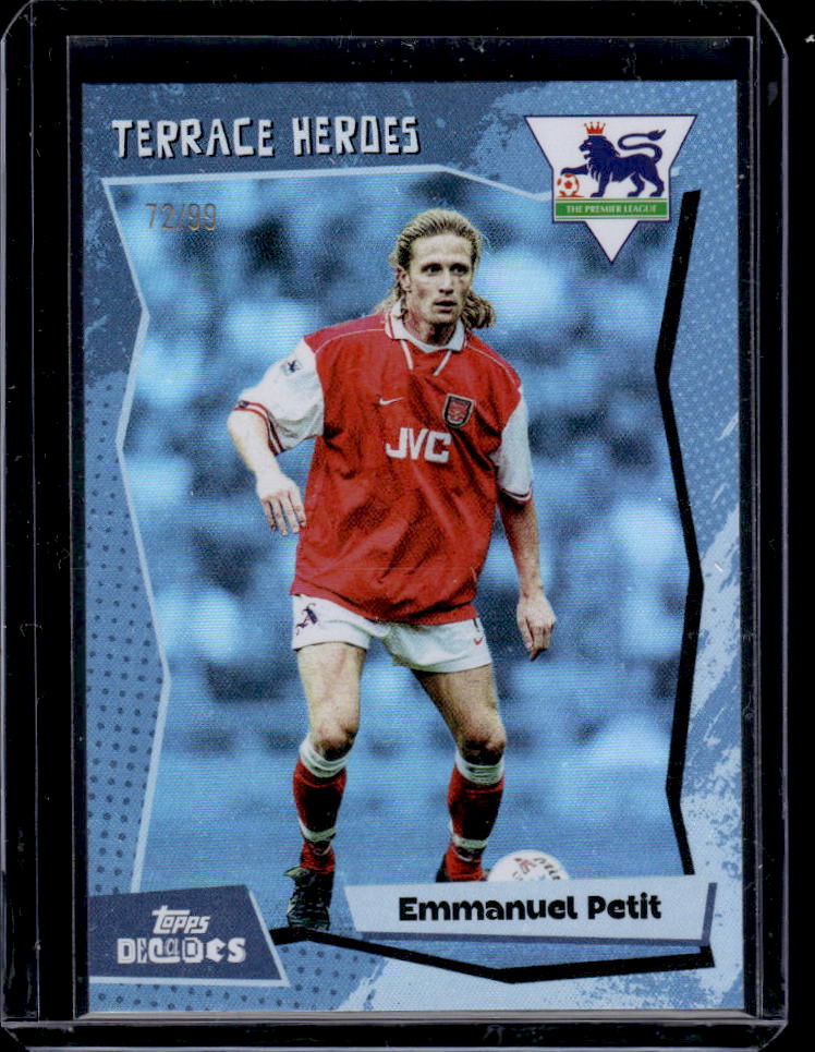Decades Premier League Emmanuel Petit Terrace Heroes /99