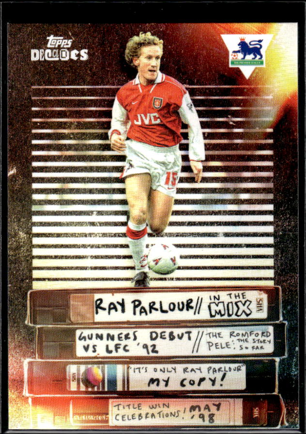 Decades Premier League Ray Parlour Framed Plum In The Mix