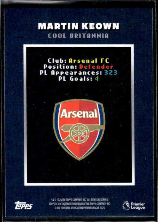 Decades Premier League Martin Keown Cool Britannia