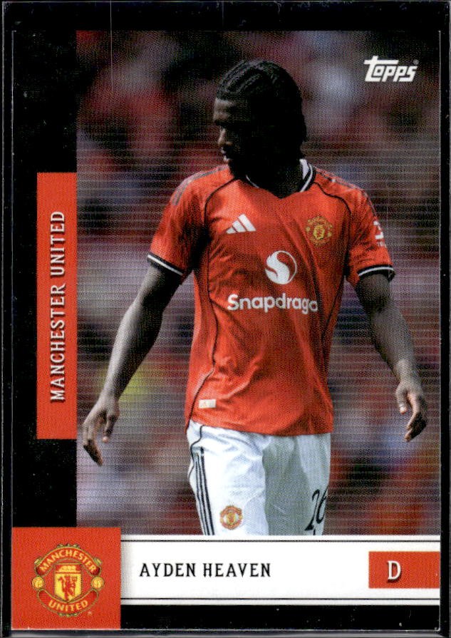 Manchester United Team Set #7 Ayden Heaven First Team