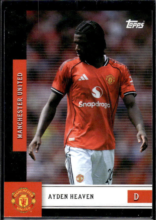 Manchester United Team Set #7 Ayden Heaven First Team