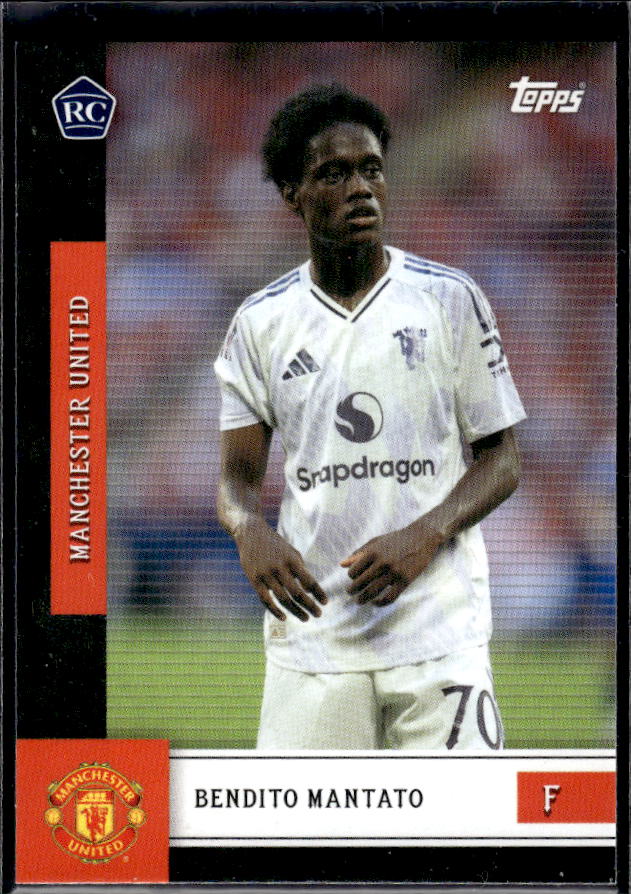 Manchester United Team Set #14 Bendito Mantato Rookie First Team