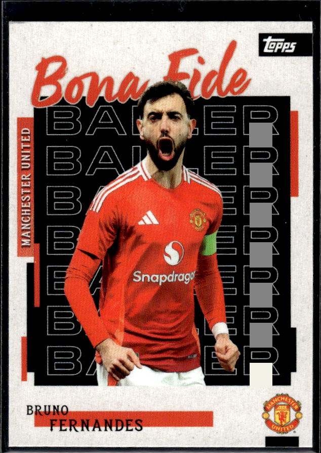 Manchester United Team Set #23 Bruno Fernandes Bona Fide