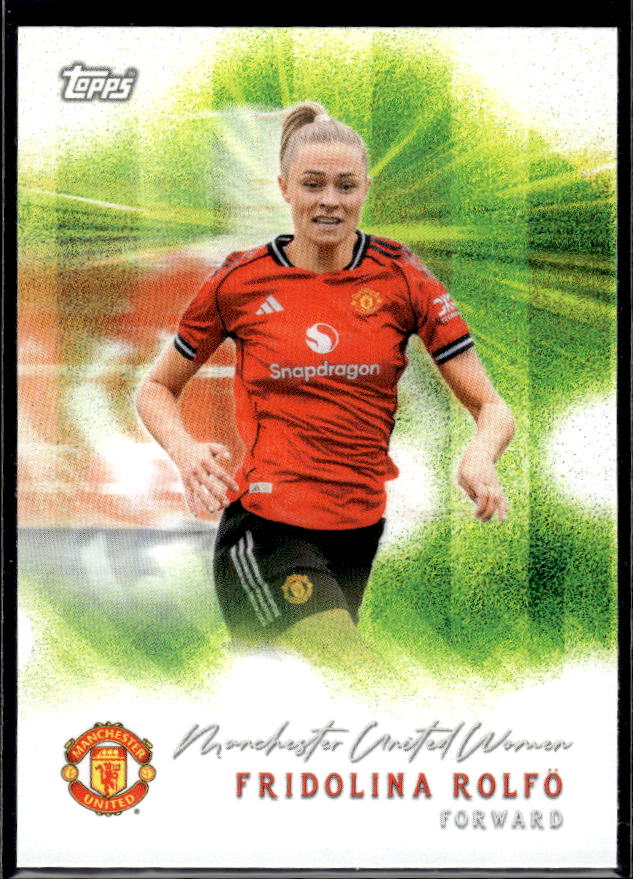 Manchester United Team Set #12 Fridolina Rolfö Pitch Pursuits
