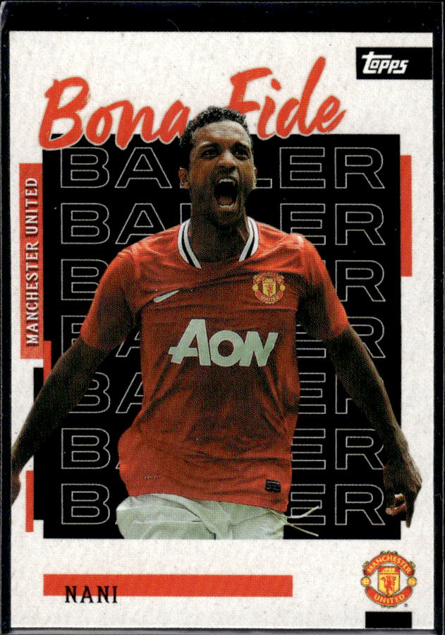 Manchester United Team Set #25 Nani Bona Fide