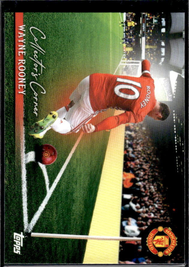 Manchester United Team Set #40 Wayne Rooney Collectors Corner