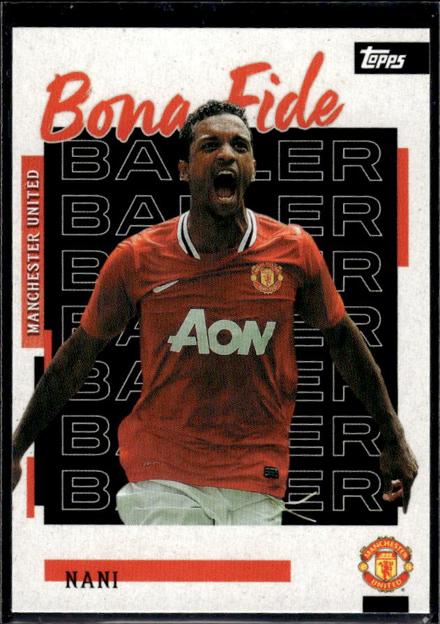 Manchester United Team Set #25 Nani Bona Fide