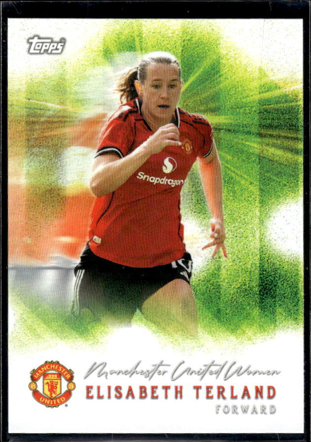 Manchester United Team Set #10 Elisabeth Terland Pitch Pursuits