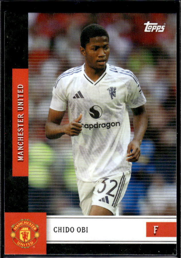 Manchester United Team Set #20 Chido Obi First Team