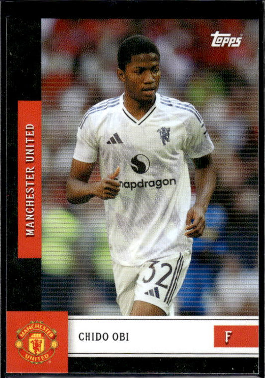 Manchester United Team Set #20 Chido Obi First Team