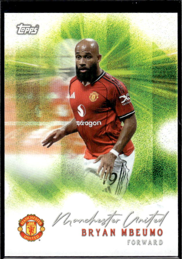 Manchester United Team Set #19 Bryan Mbuemo Pitch Pursuits