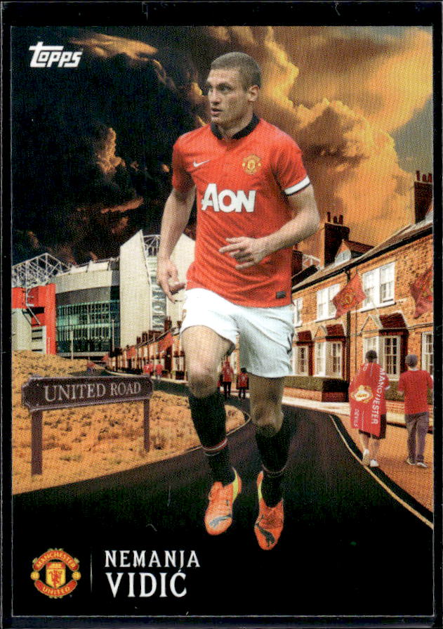 Manchester United Team Set Nemanja Vidic United Road