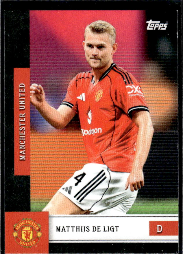 Manchester United Team Set #5 Matthijs De Ligt First Team