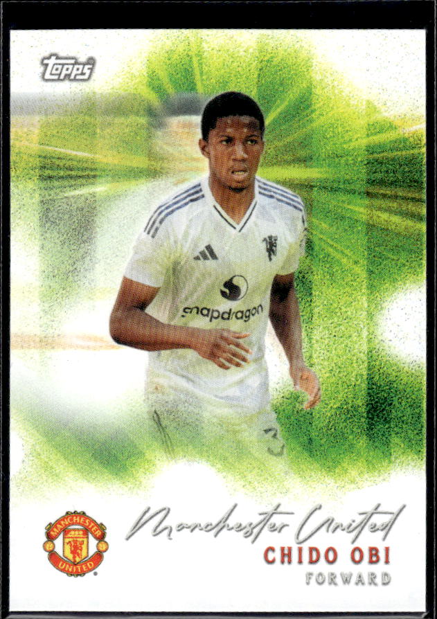 Manchester United Team Set #32 Chido Obi Pitch Pursuits