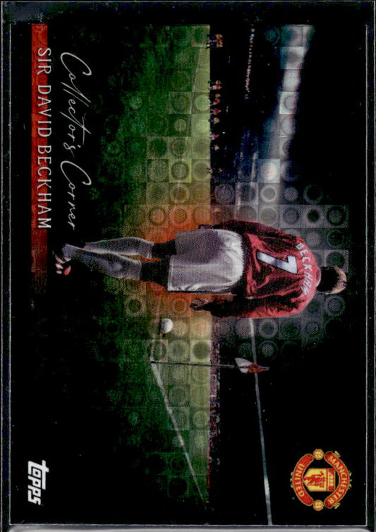 Manchester United Team Set #38 David Beckham Holo Collectors Corner