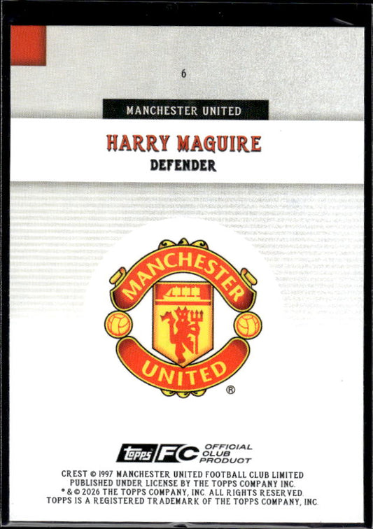 Manchester United Team Set #6 Harry Maguire First Team
