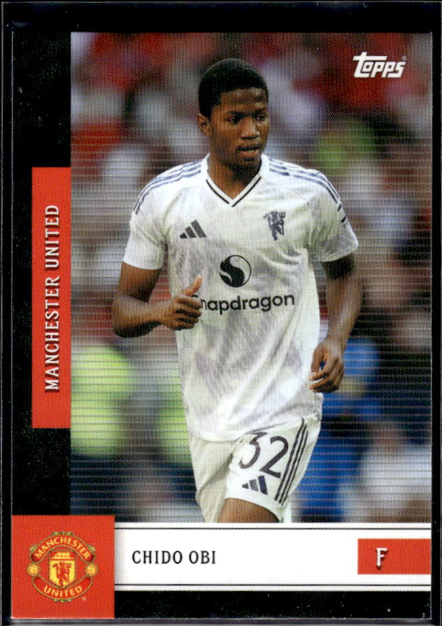 Manchester United Team Set #20 Chido Obi First Team