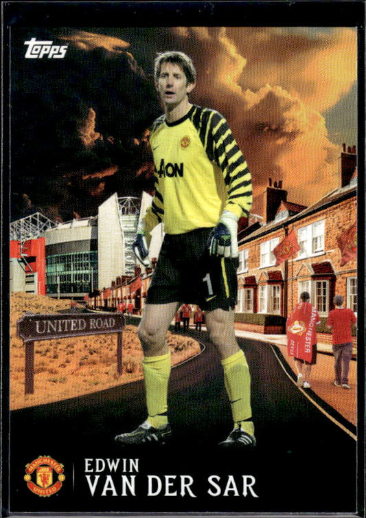 Manchester United Team Set Edwin Van Der Sar United Road