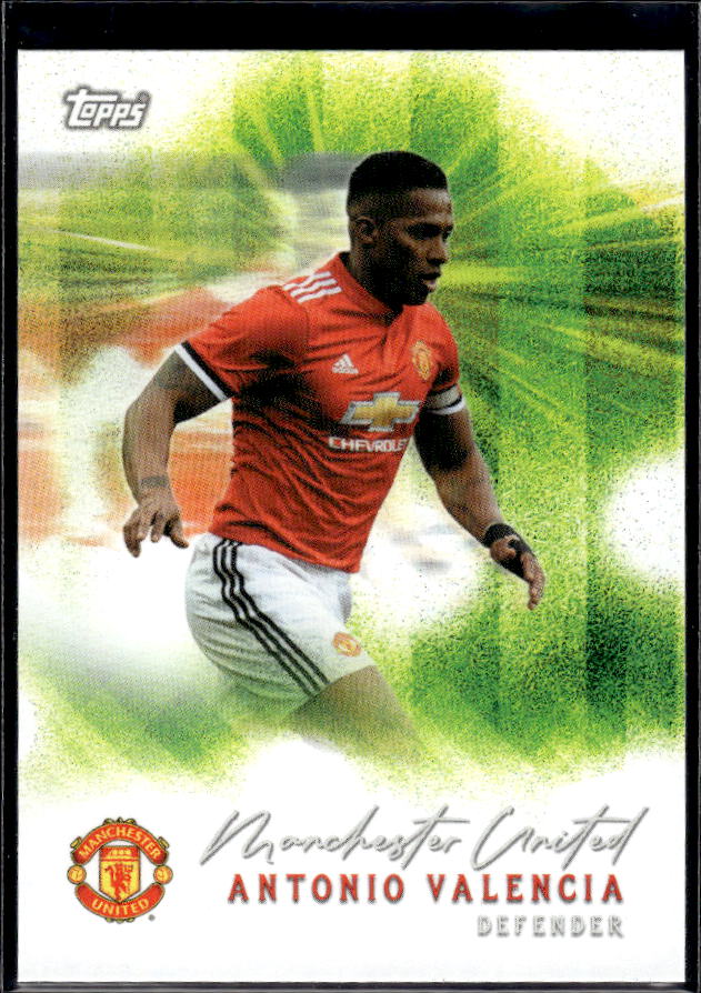 Manchester United Team Set #25 Antonio Valencia Pitch Pursuits