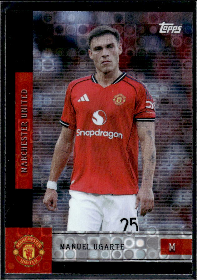 Manchester United Team Set #10 Manuel Ugarte First Team Holo