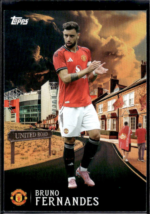 Manchester United Team Set Bruno Fernandes United Road