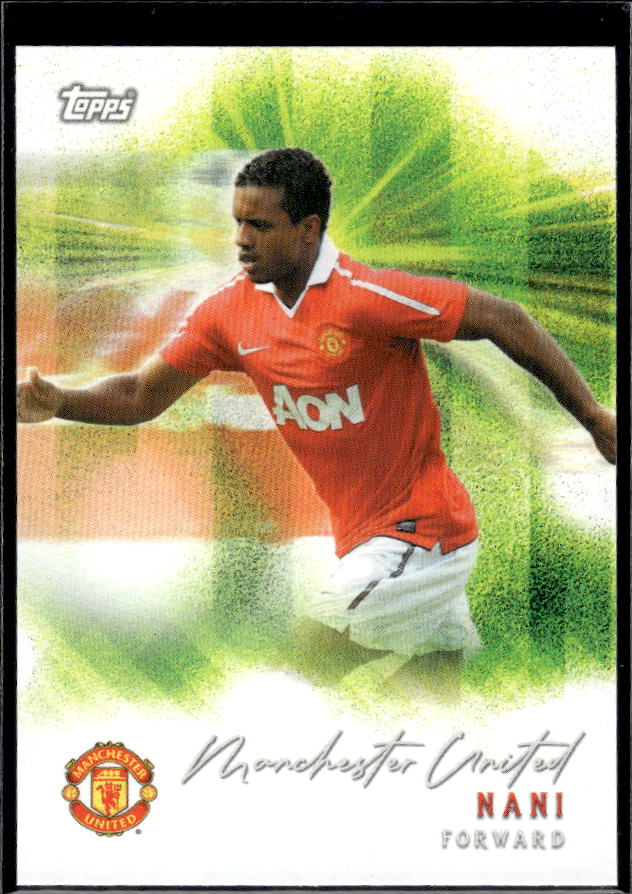 Manchester United Team Set #17 Nani Pitch Pursuits