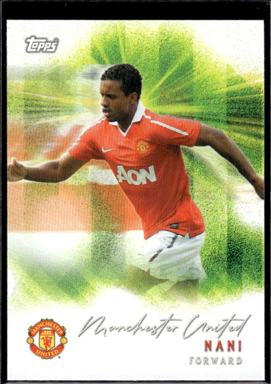 Manchester United Team Set #17 Nani Pitch Pursuits
