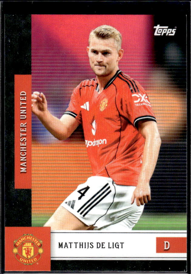 Manchester United Team Set #5 Matthijs De Ligt First Team