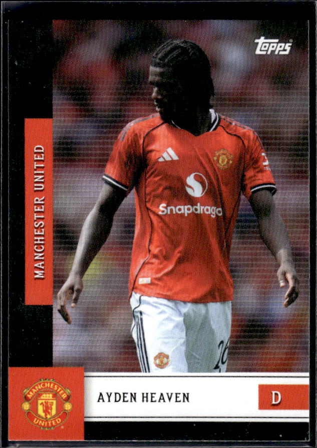 Manchester United Team Set #7 Ayden Heaven First Team