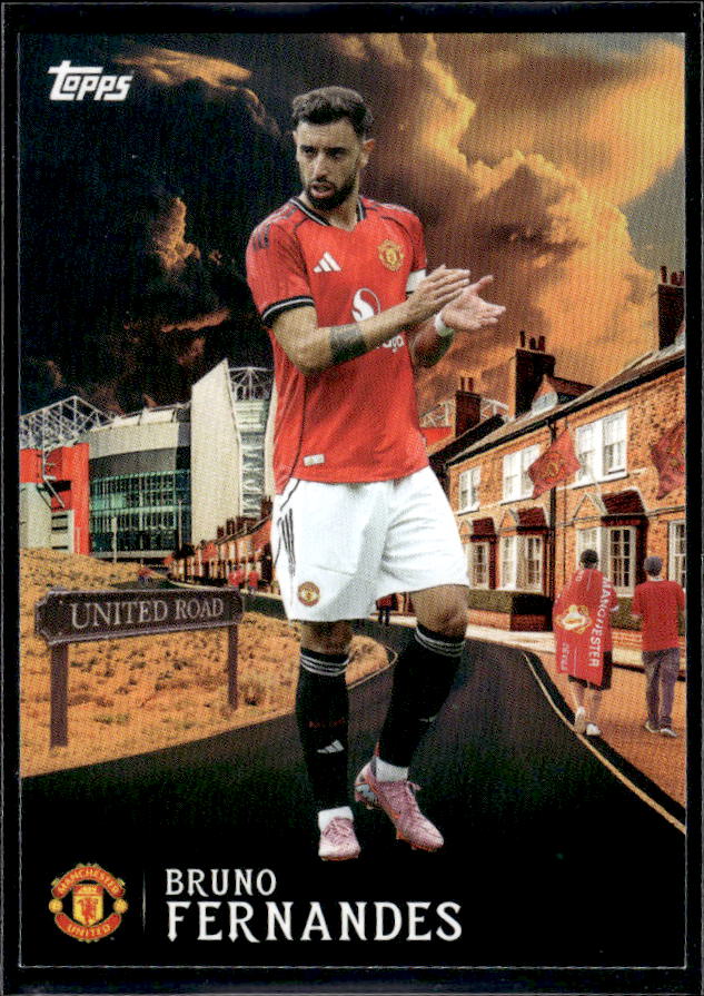 Manchester United Team Set Bruno Fernandes United Road