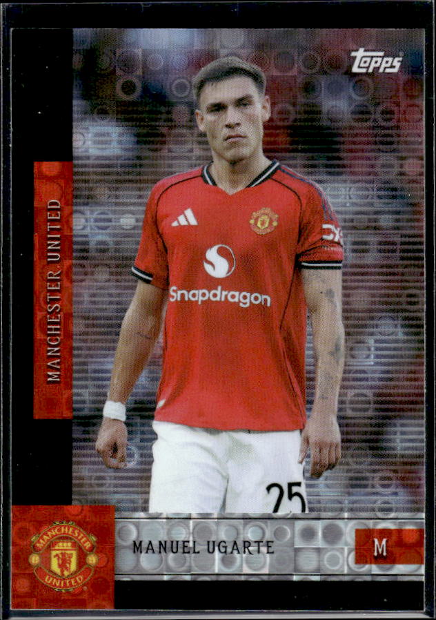 Manchester United Team Set #10 Manuel Ugarte Holo