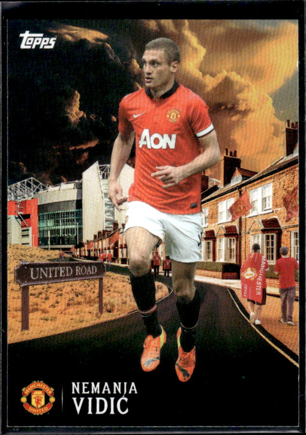 Manchester United Team Set Nemanja Vidic United Road