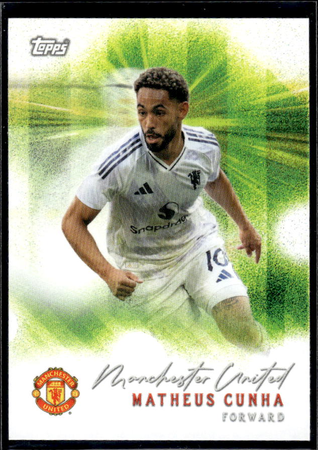 Manchester United Team Set #10 Matheus Cunha Pitch Pursuits