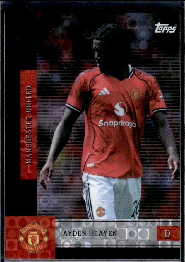 Manchester United Team Set #7 Ayden Heaven Holo