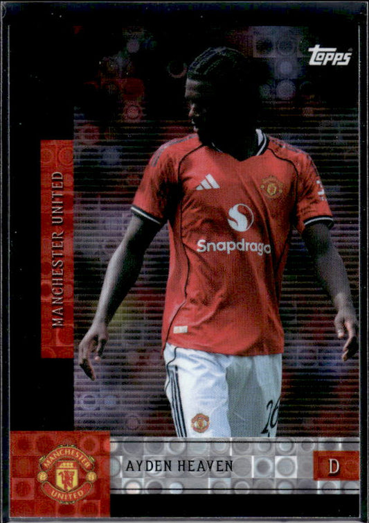 Manchester United Team Set #7 Ayden Heaven Holo