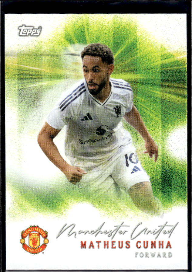 Manchester United Team Set #10 Matheus Cunha Pitch Pursuits