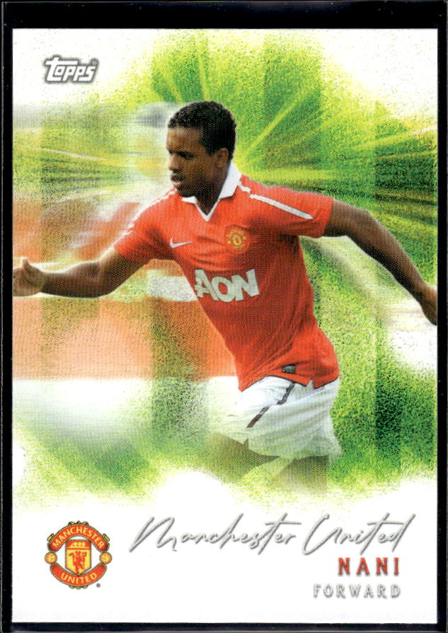Manchester United Team Set #17 Nani Pitch Pursuits