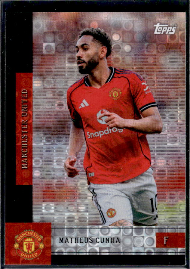Manchester United Team Set #17 Matheus Cunha Holo