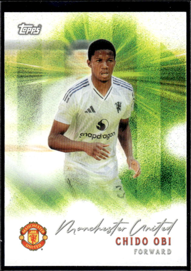 Manchester United Team Set #32 Chido Obi Pitch Pursuits