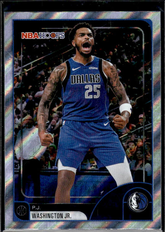 2025-26 Hoops #189 P.J. Washington Jr. Base Variation