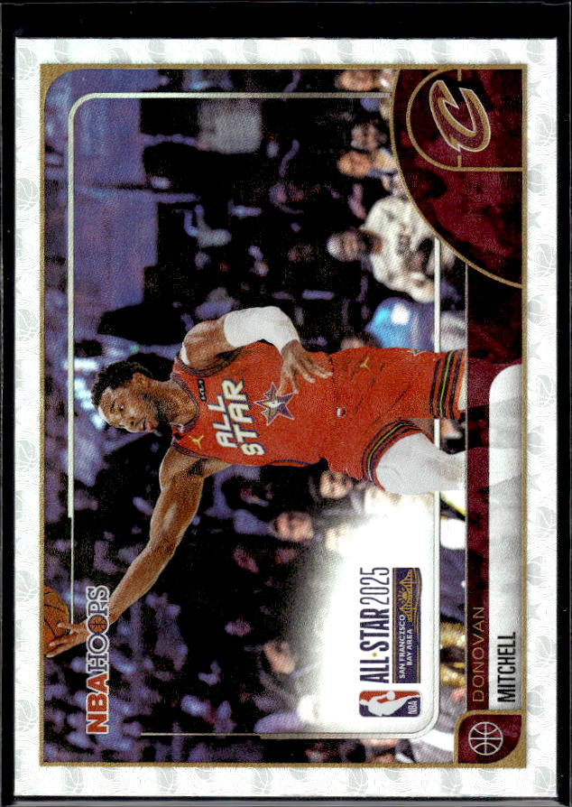2025-26 Hoops #287 Donovan Mitchell All-Star