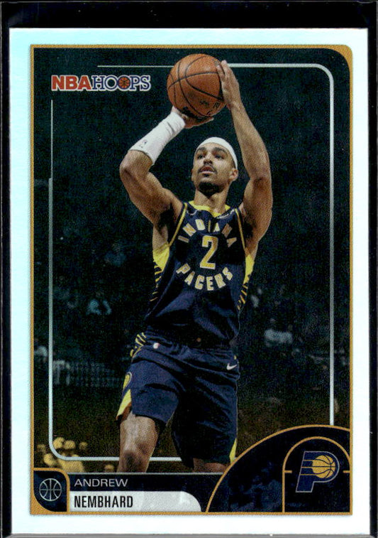 2025-26 Hoops #51 Andrew Nembhard Base – front